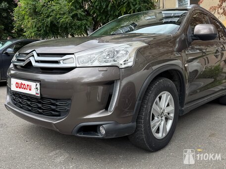 Citroen, C4 Aircross, 2000, 150, бензин, внедорожник, вариатор, полный привод, среднее состояние, левый, коричневый, 1 050 000 ₽